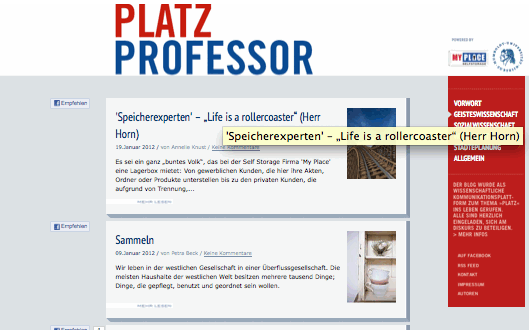 platzprofessor